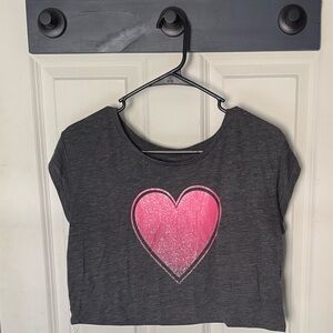 Dream Out Loud Boxy Heart Crop Top